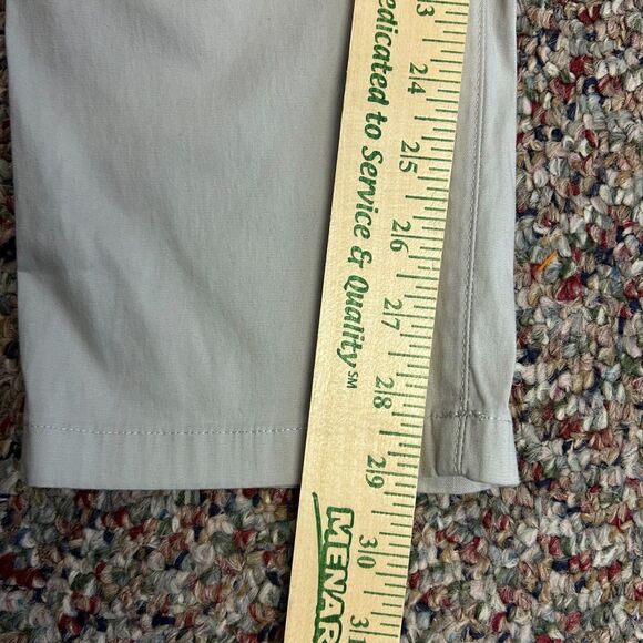 Birddogs Light Gray Flat Front Straight Leg Classic Stretch Khakis Size 34 X 30 - Picture 13 of 14